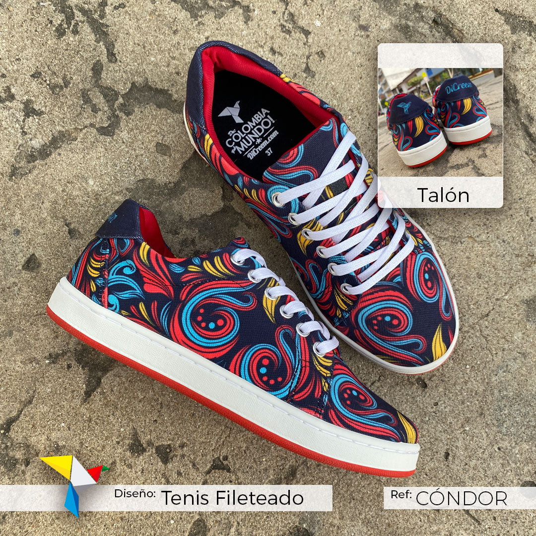 Tenis estampados I Personalizados I Hechos a mano 100% Colombianos