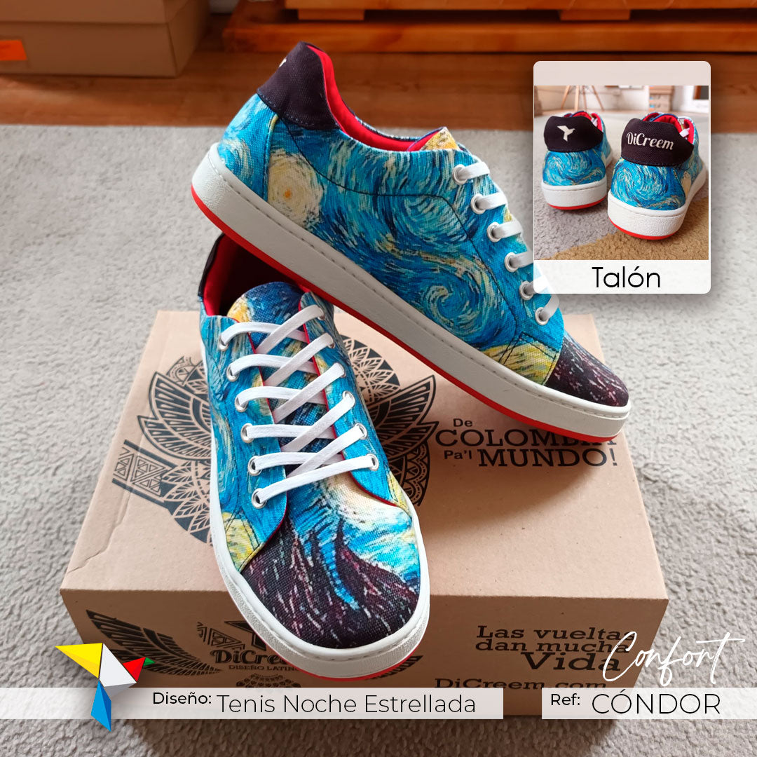 Noche estrellada – Tenis CÓNDOR