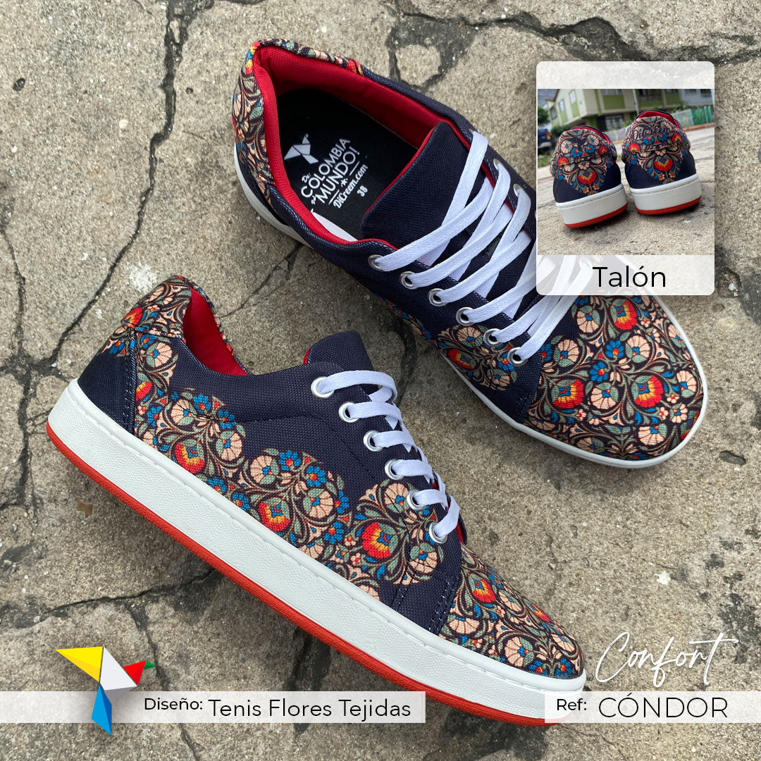 Flores Tejidas – Tenis CÓNDOR :: Disponibles hasta el 28 de Febrero