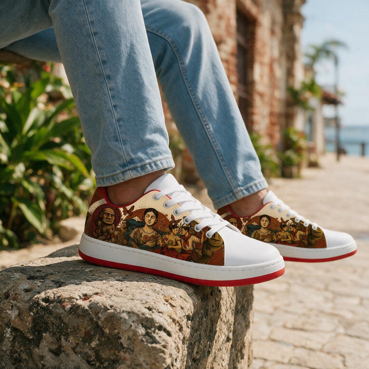 Tenis estampados Huila hechos a mano en Colombia — vista 2